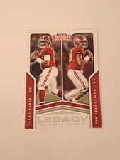 2020 Panini Contenders Draft Picks Legacy Jalen Hurts/Tua Tagovailoa #8 card