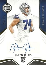 2019 Panini Limited Base Set Jalen Jelks #212 card