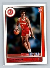 2021-22 Hoops Base Set Jalen Johnson #213 card