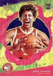 2021-22 Panini Court Kings Base Set Jalen Johnson #118 card