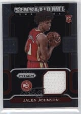 2021-22 Panini Prizm Sensational Swatches Jalen Johnson #SW-JJO card
