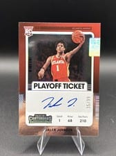 2021 Panini Contenders Jalen Johnson #120 card