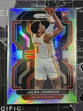 2021 Panini Prizm Jalen Johnson Silver Prizm #305 card