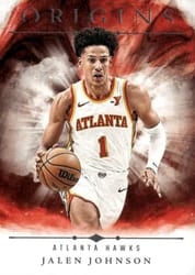 2024-25 Panini Origins Base Set Jalen Johnson #48 card