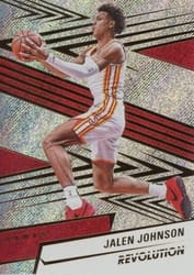 2024-25 Panini Revolution Base Set Jalen Johnson #30 card
