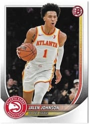 2025-26 Bowman Base Set Jalen Johnson #85 card