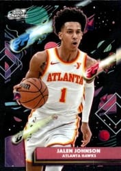 2025-26 Topps Cosmic Chrome Base Set Jalen Johnson #29 card