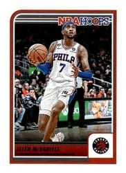 2023-24 Hoops Base Set Jalen McDaniels #2 card