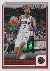 2023-24 Hoops Winter Base Set Jalen McDaniels #2 card