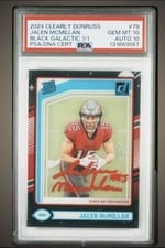 2024 Clearly Donruss Base Set Jalen McMillan #79 card