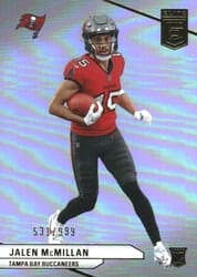 2024 Donruss Elite Base Set Jalen McMillan #107 card