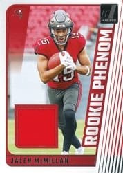 2024 Donruss Rookie Phenom Jerseys Jalen McMillan #RPJ-JMC card
