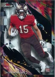 2024 Finest Base Set Jalen McMillan #196 card
