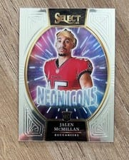 2024 Panini Select Neon Icons Jalen McMillan #22 card