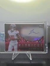 2024 Topps Midnight Rookie Horizon Signatures Jalen McMillan #RHS-JM card