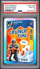 2025 Donruss Crunch Time Jalen Milroe #CRU-JME card