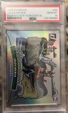 2025 Donruss Downtown! Horizontal Jalen Milroe #20 card