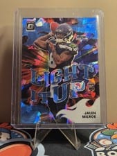 2025 Donruss Optic Light it Up Jalen Milroe #6 card