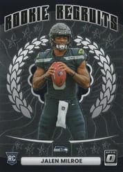 2025 Donruss Optic Rookie Recruits Jalen Milroe #16 card