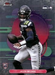 2025 Finest Base Set Jalen Milroe #104 card