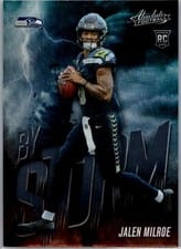 2025 Panini Absolute By Storm Jalen Milroe #6 card