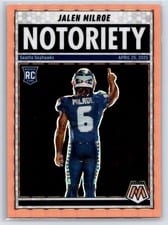 2025 Panini Mosaic Notoriety Jalen Milroe #15 card