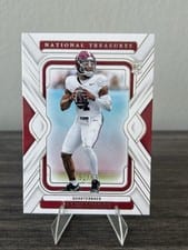 2025 Panini National Treasures Collegiate Base Set Jalen Milroe #7 card