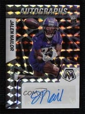 2022 Panini Mosaic Rookie Autographs Mosaic Jalen Nailor #RAM-JN card