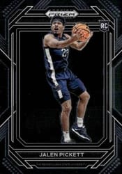 2023 Panini Prizm Draft Picks Base Set Jalen Pickett #32 card