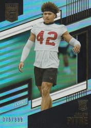 2022 Donruss Elite Base Set Jalen Pitre #191 card