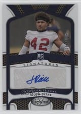2022 Panini Certified Rookie Signatures Jalen Pitre #RS-JP card