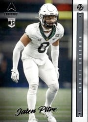 2022 Panini Luminance Base Set Jalen Pitre #156 card