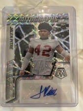 2022 Panini Mosaic Rookie Autographs Mosaic Jalen Pitre #RAM-JP