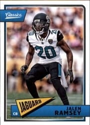 2018 Panini Classics Base Set Jalen Ramsey #48 card