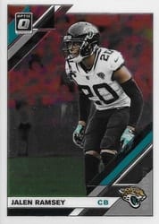 2019 Donruss Optic Base Set Jalen Ramsey #46 card