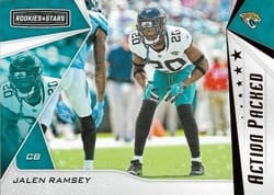 2019 Panini Rookies & Stars Action Packed Jalen Ramsey #AP-JR card