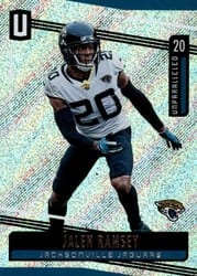2019 Panini Unparalleled Base Set Jalen Ramsey #67 card
