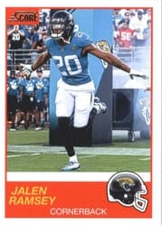 2019 Score Base Set Jalen Ramsey #67 card