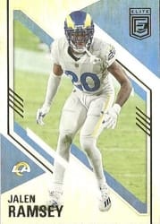 2021 Donruss Elite Base Set Jalen Ramsey #48 card