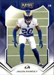2021 Panini Playoff Base Set Jalen Ramsey #187 card