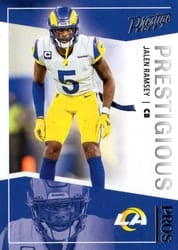 2022 Panini Prestige Prestigious Pros Jalen Ramsey #PP-13 card