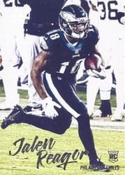 2020 Panini Chronicles Luminance Update Rookies Jalen Reagor #221 card