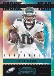 2020 Panini Contenders Rookie of the Year Contenders Jalen Reagor #RY-JRE card