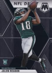 2020 Panini Mosaic Base Set Jalen Reagor #271 card