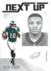 2020 Panini Playbook Next Up Jalen Reagor #NU-16 card