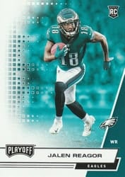 2020 Panini Playoff Base Set Jalen Reagor #212 card