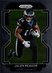 2021 Panini Prizm Base Set Jalen Reagor #219 card