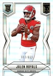 2025 Donruss Elite Base Set Jalen Royals #145 card