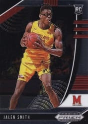 2020 Panini Prizm Draft Picks Base Set Jalen Smith #70 card