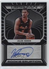 2021-22 Panini Obsidian Rookie Eruption Signatures Jalen Suggs #RES-JSG card